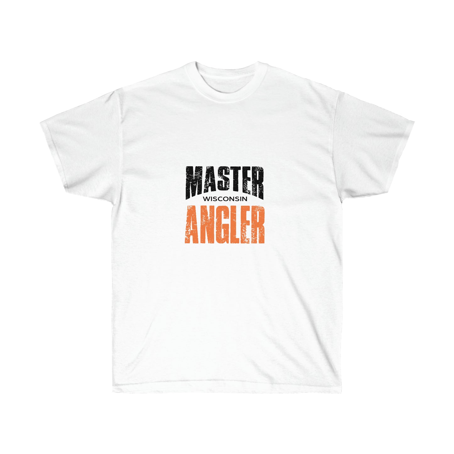 Wisconsin Master Angler - Square Orange