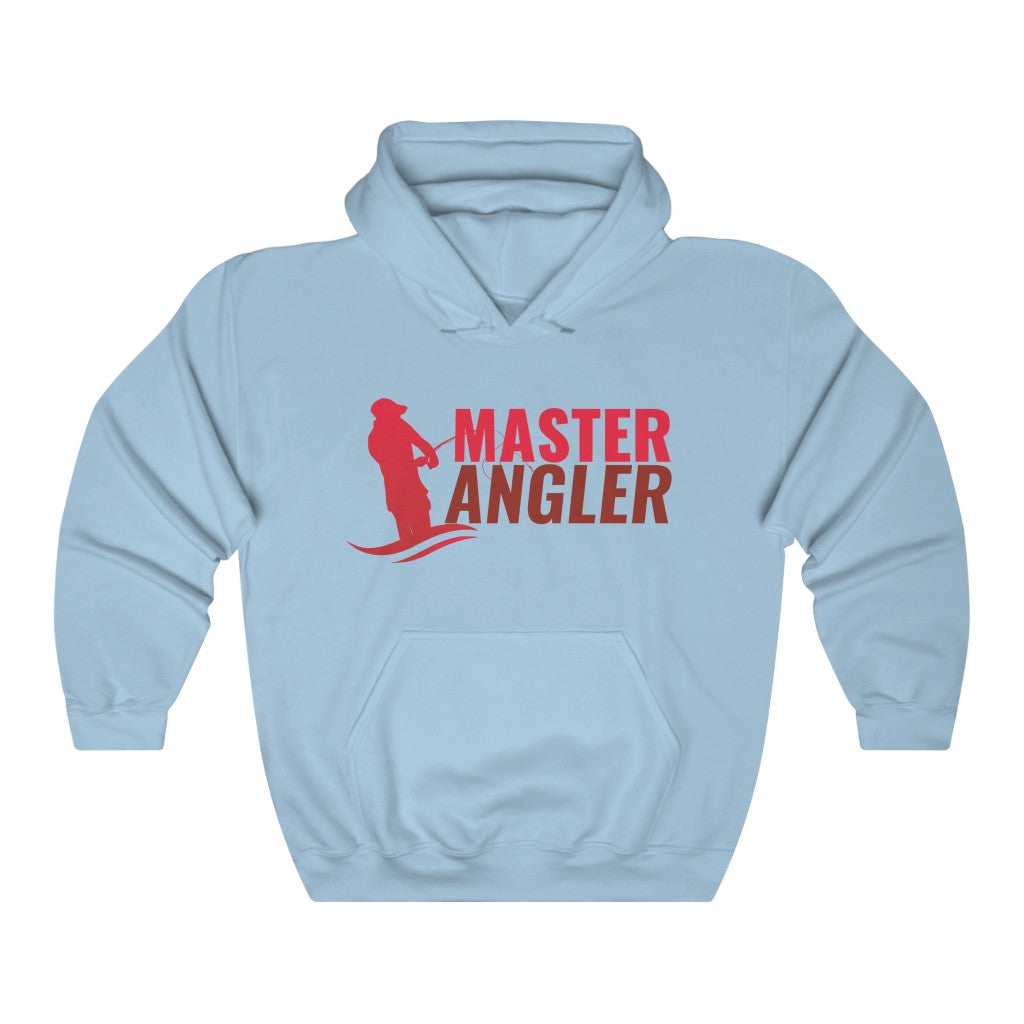 Master Angler Hoodie Red Logo