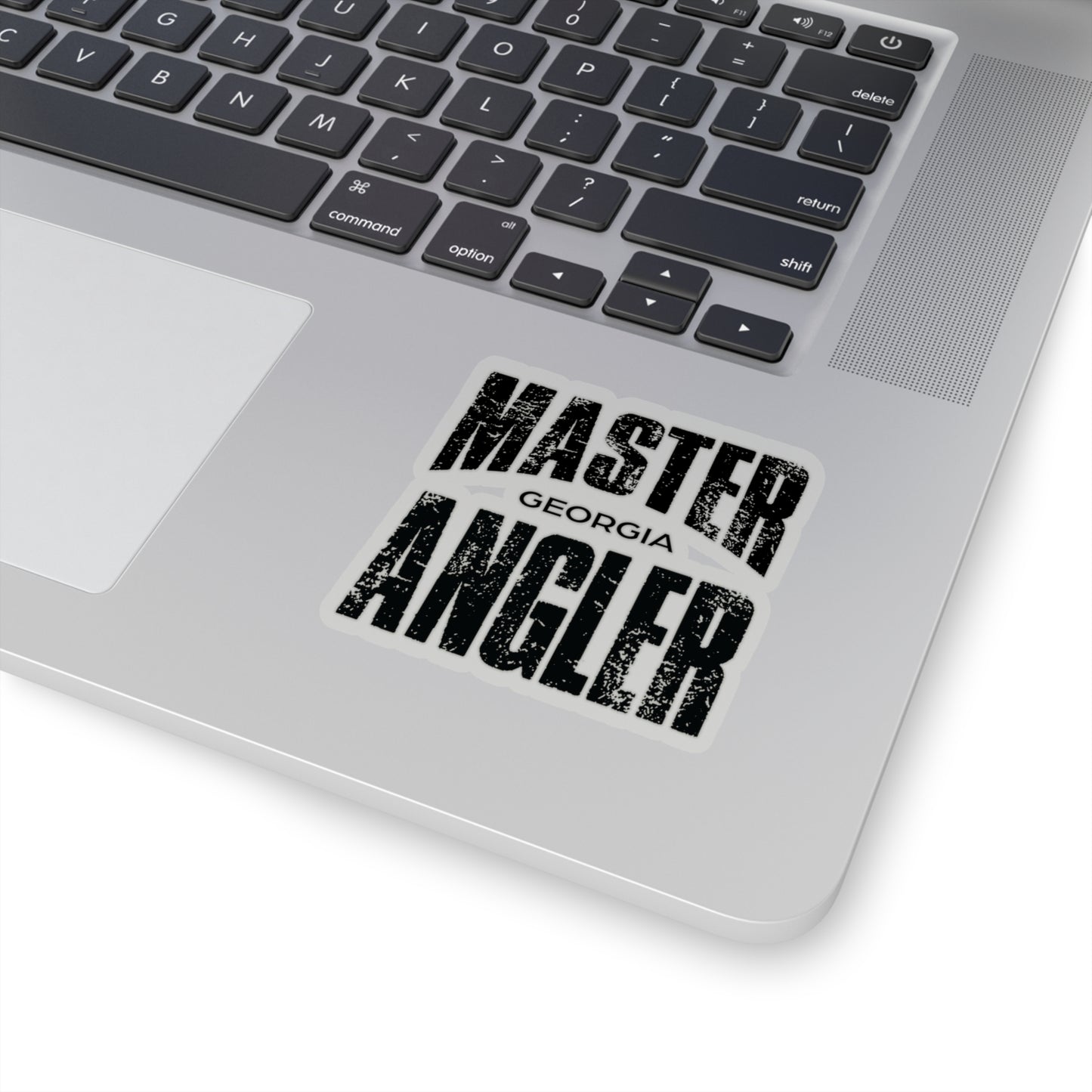 Georgia Master Angler Sticker - BLACK