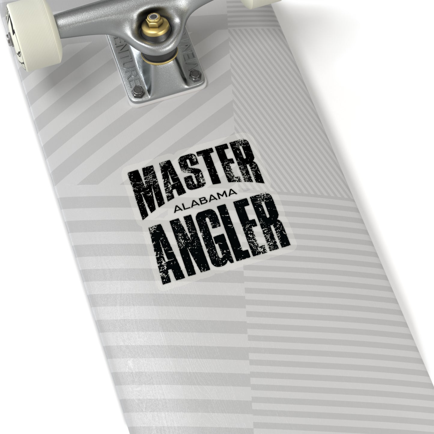 Alabama Master Angler Sticker - BLACK