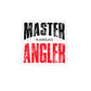 Kansas Master Angler Sticker - RED