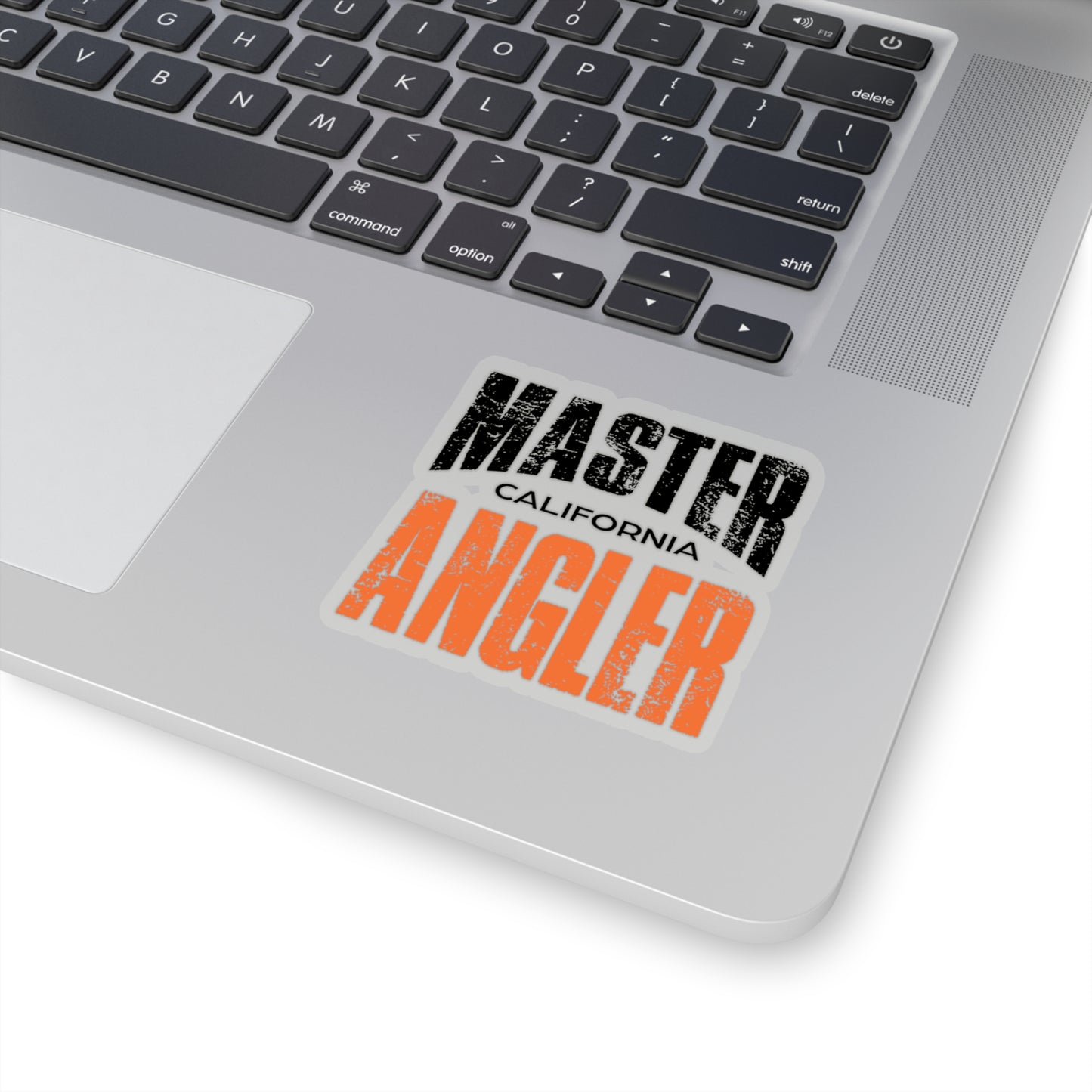 California Master Angler Sticker - ORANGE