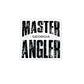 Georgia Master Angler Sticker - BLACK