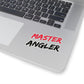 Master Angler Sticker - Square Red