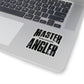 Wisconsin Master Angler Sticker - BLACK
