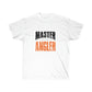 Michigan Master Angler Unisex Ultra Cotton Tee Orange Logo