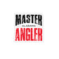 Alabama Master Angler Sticker - RED