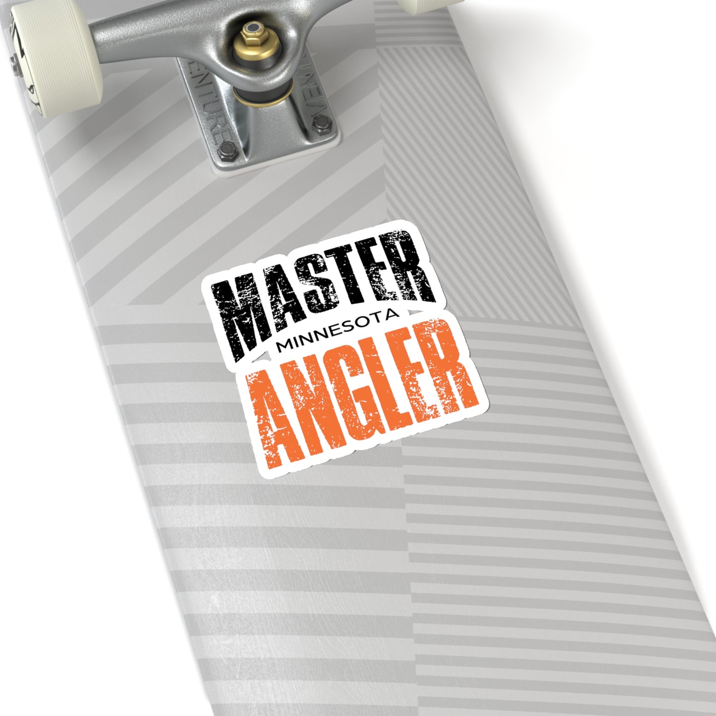 Minnesota Master Angler Sticker - ORANGE