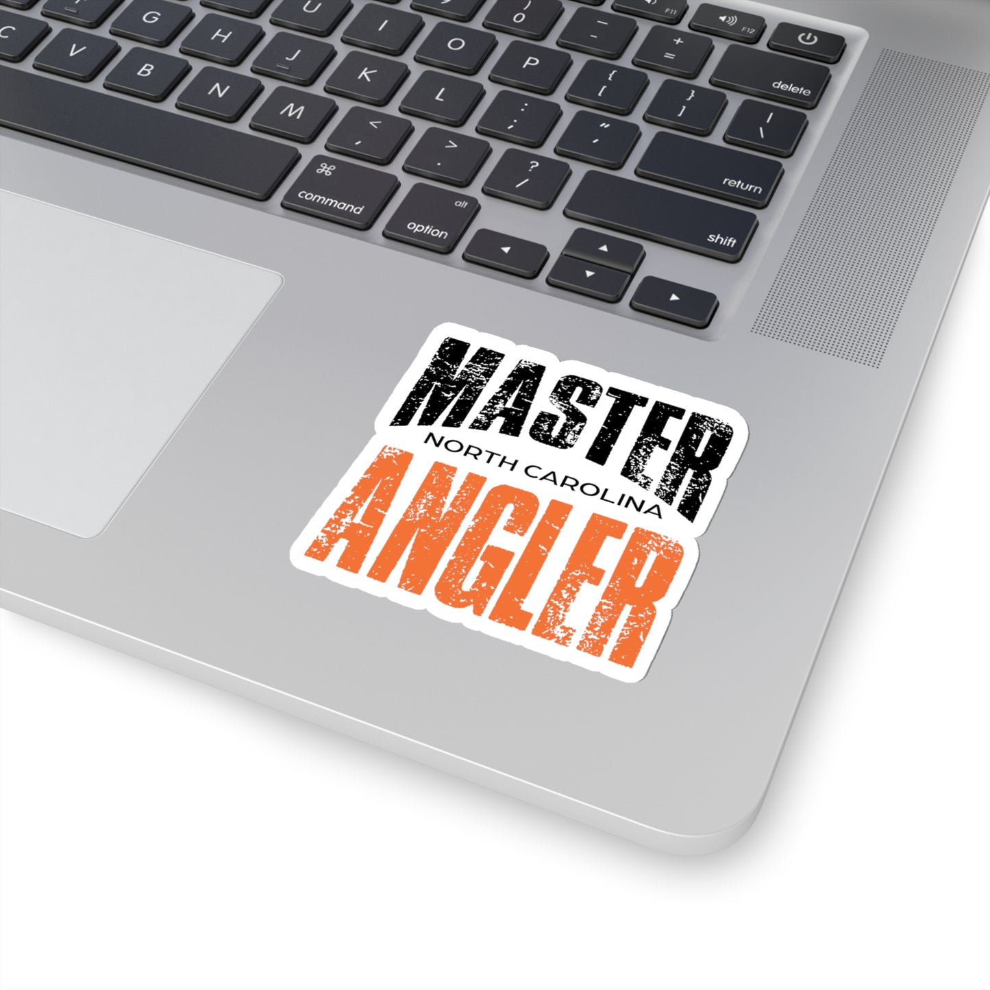 North Carolina Master Angler Sticker - ORANGE