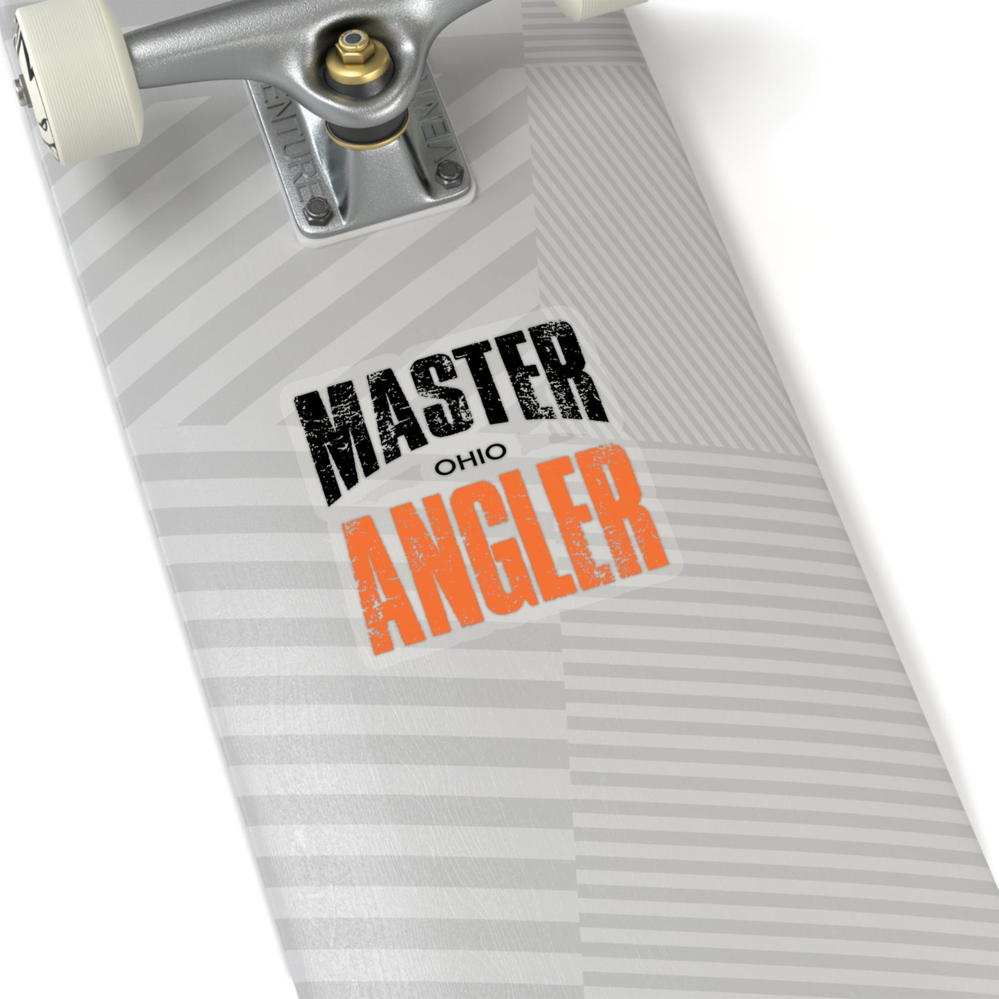 Ohio Master Angler Sticker - ORANGE