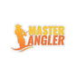 Master Angler Sticker - Orange