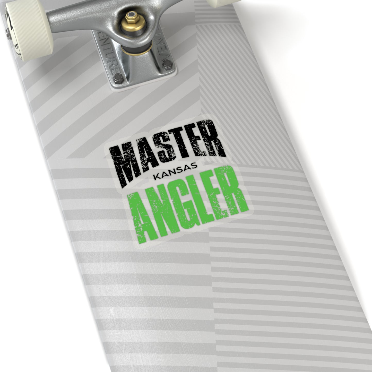 Kansas Master Angler Sticker - GREEN