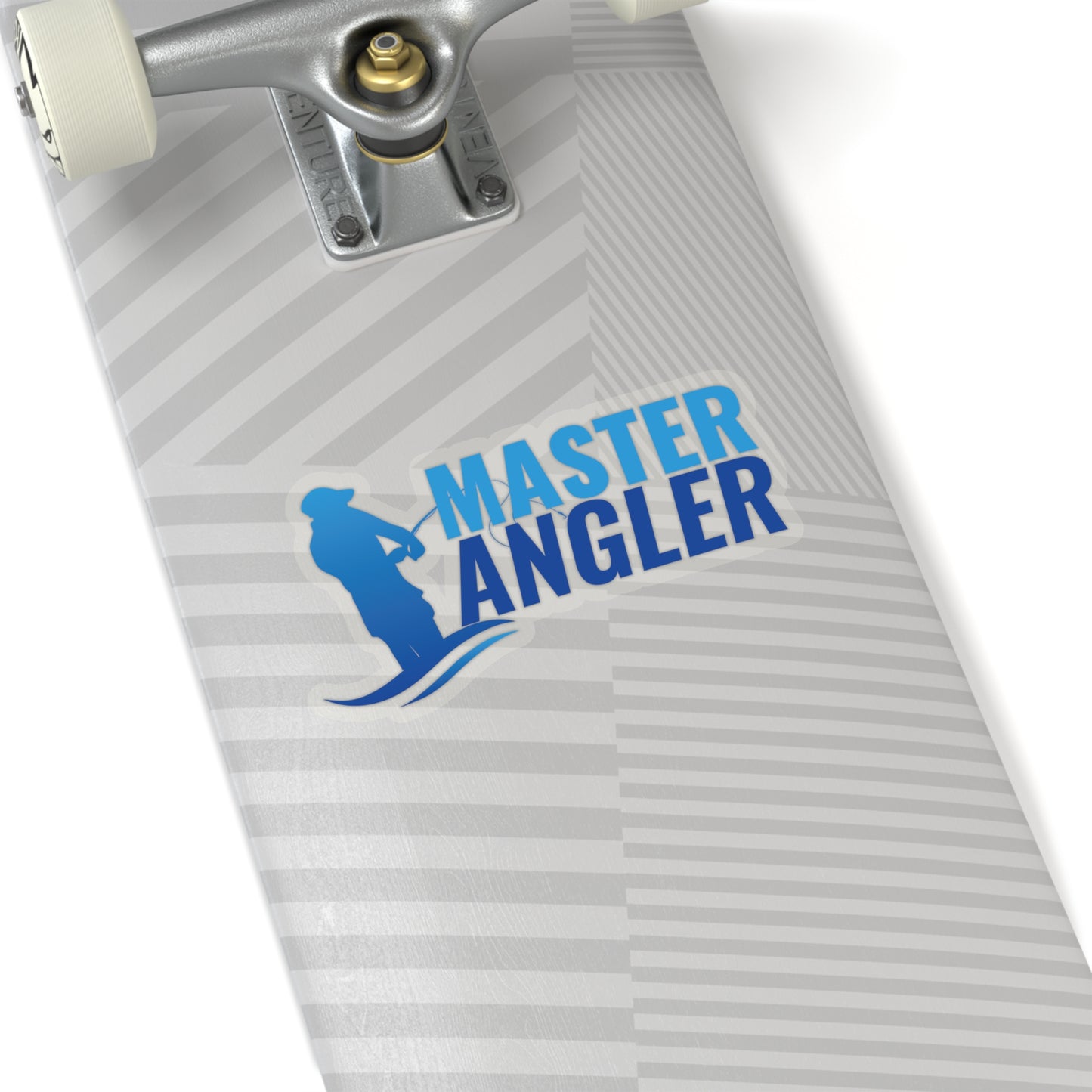 Master Angler Sticker - Blue
