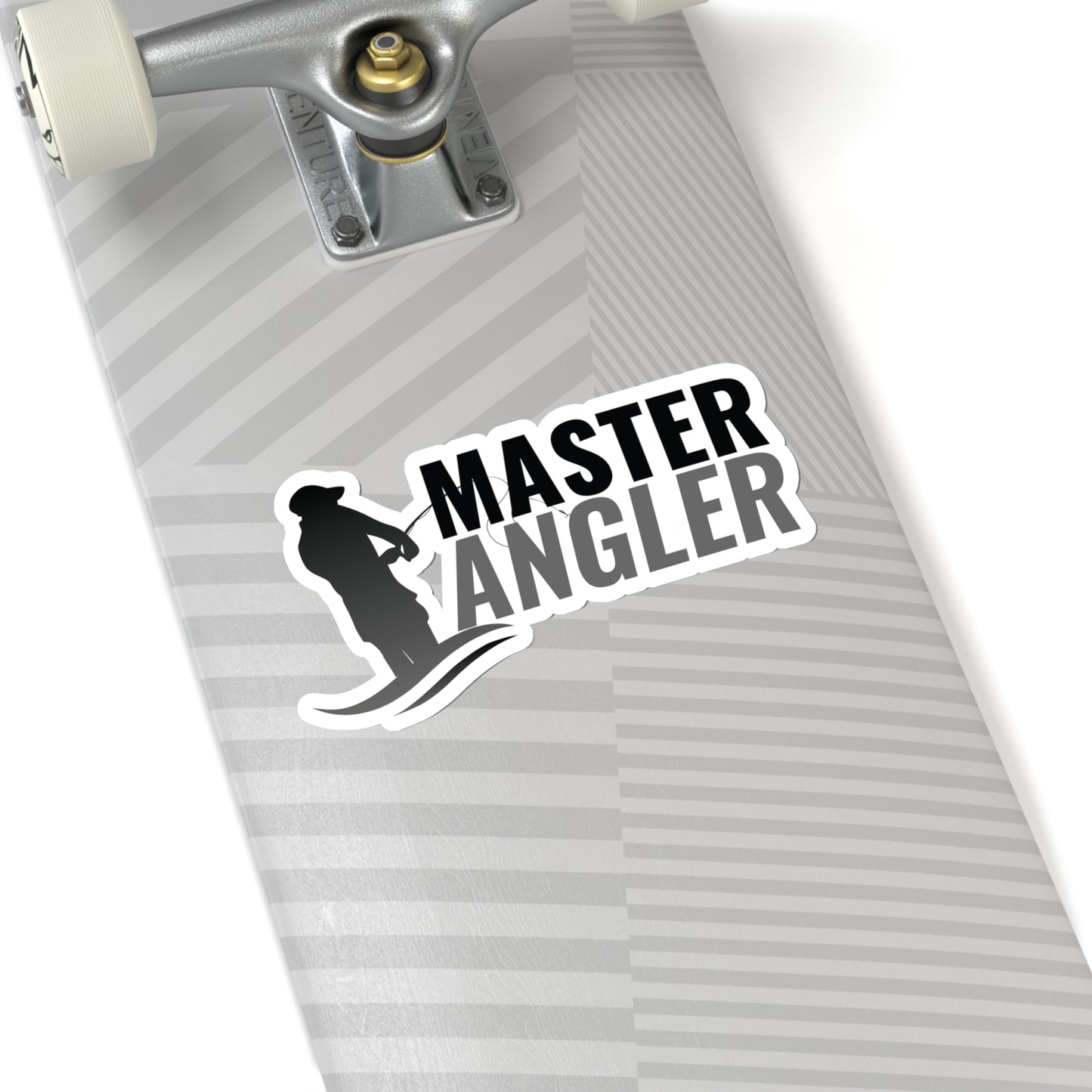 Master Angler Sticker - Black