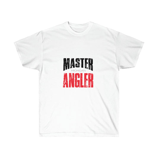 Michigan Master Angler - Square Red
