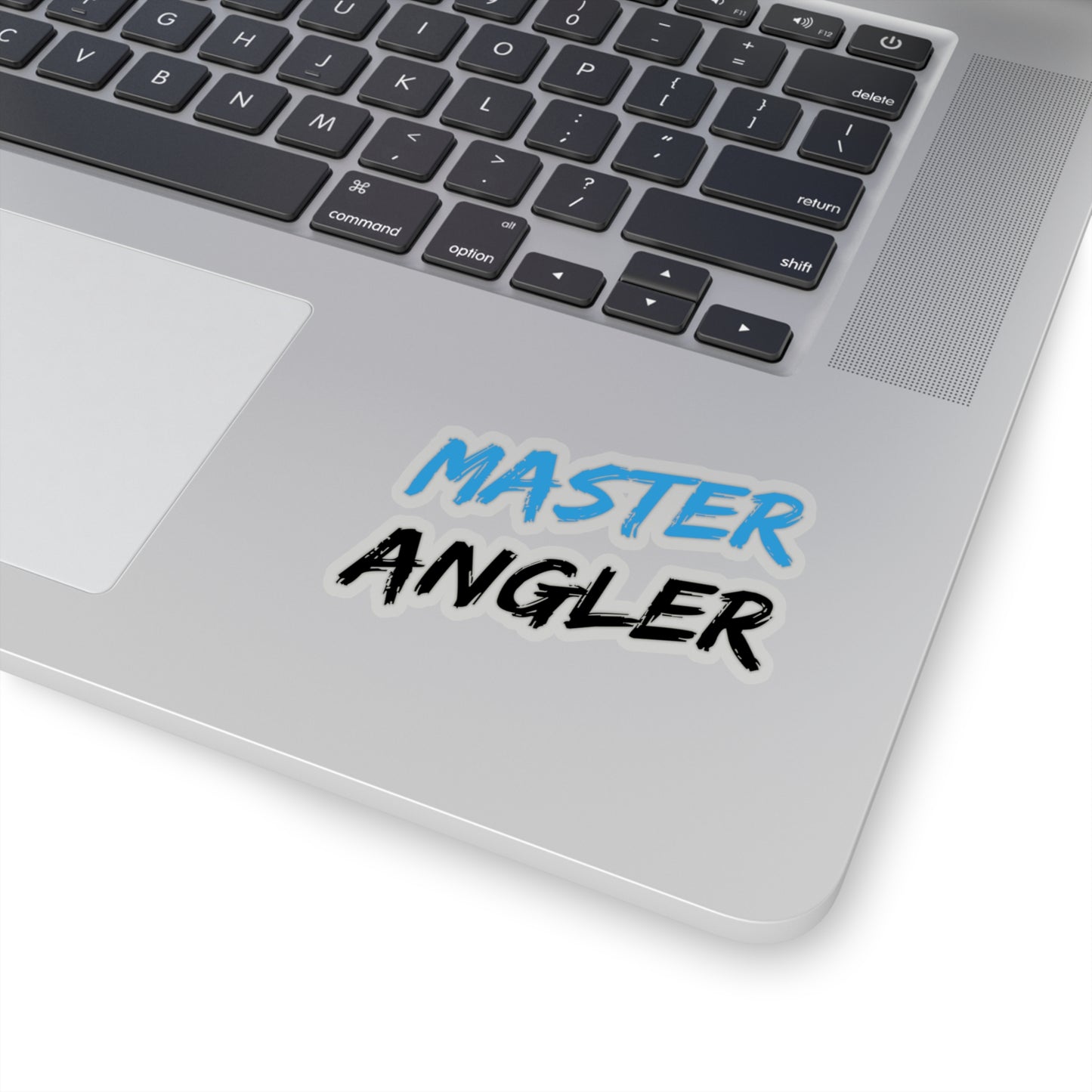 Master Angler Sticker - Square Blue