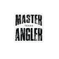 Texas Master Angler Sticker - BLACK