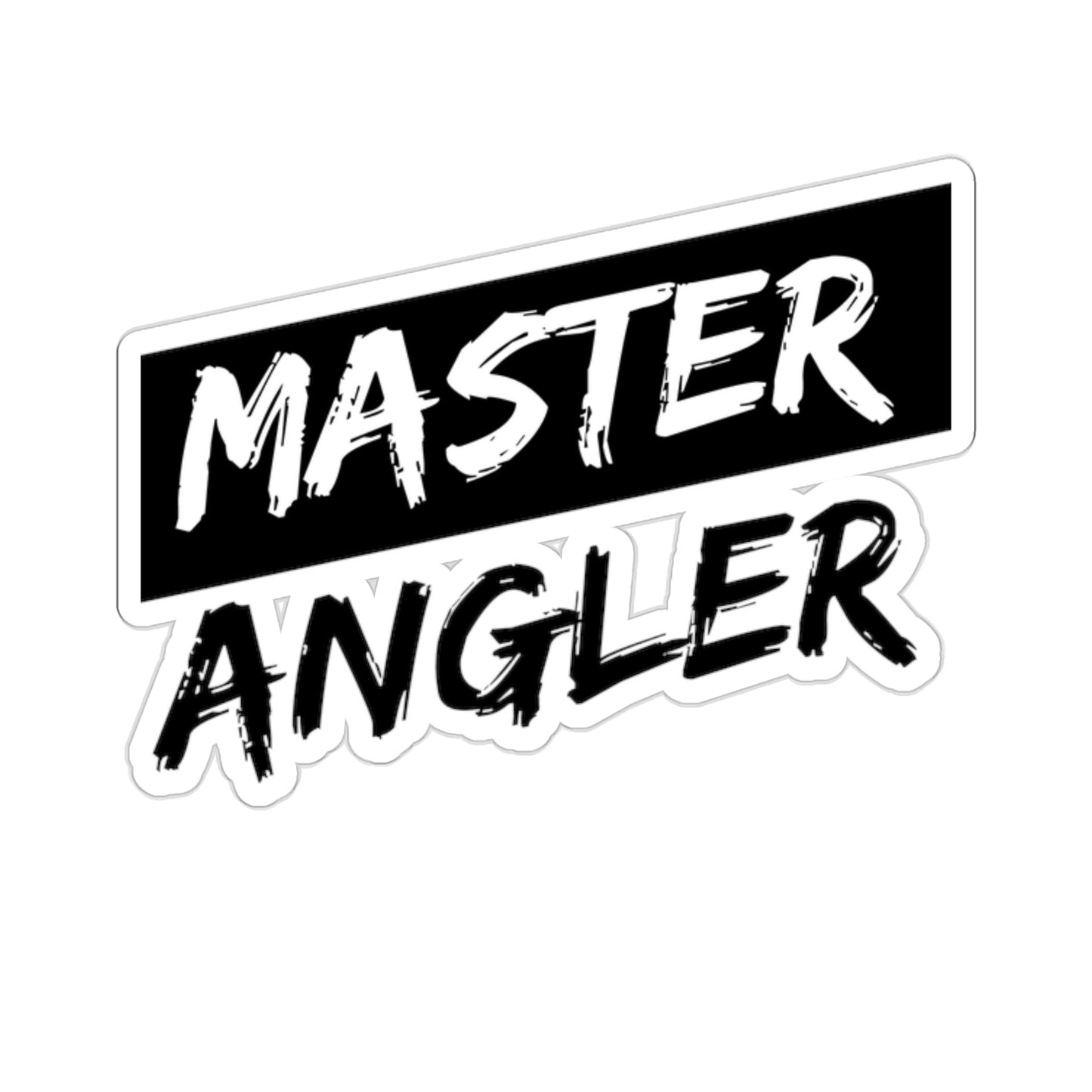 Master Angler Stickers