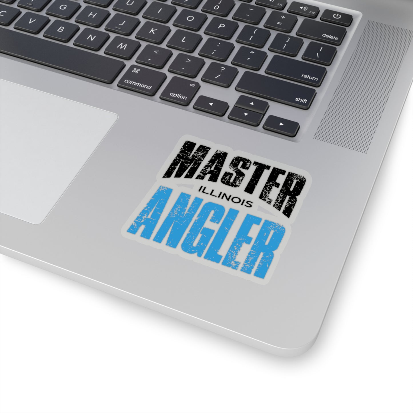 Illinois Master Angler Sticker - BLUE