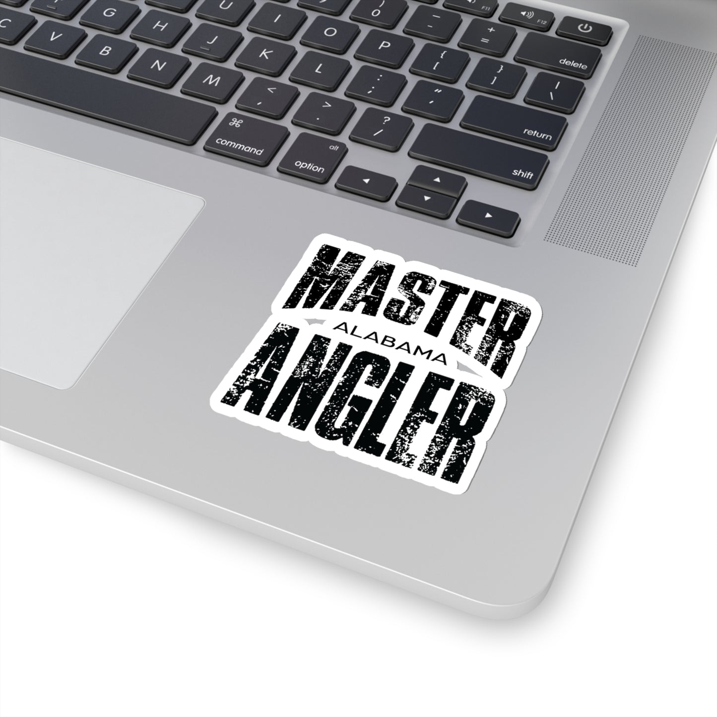 Alabama Master Angler Sticker - BLACK