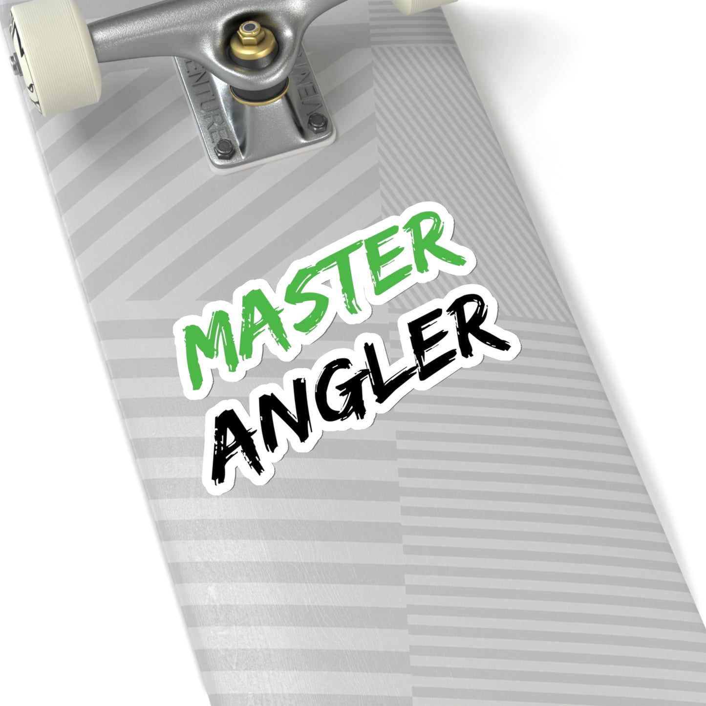 Master Angler Sticker - Square Green