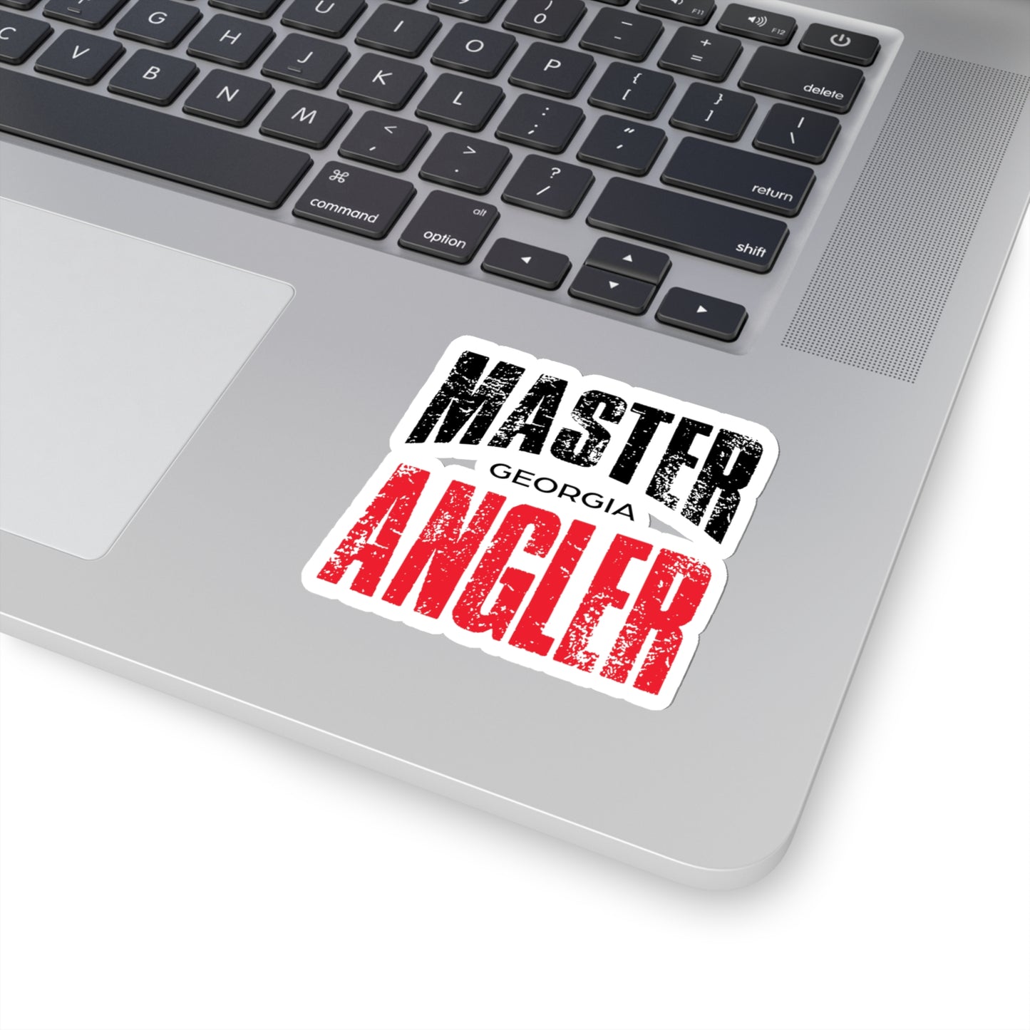 Georgia Master Angler Sticker - RED