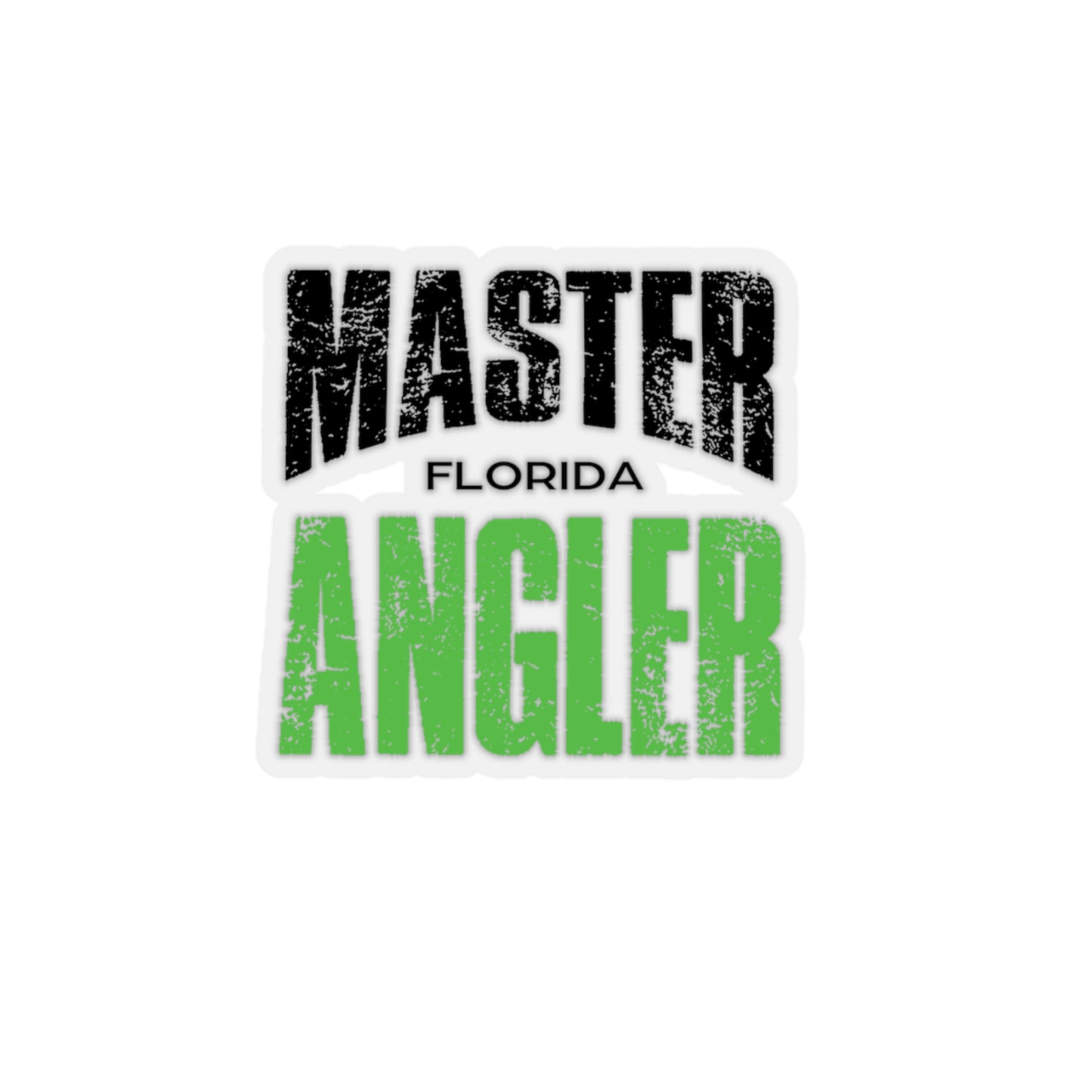 Florida Master Angler Sticker - GREEN