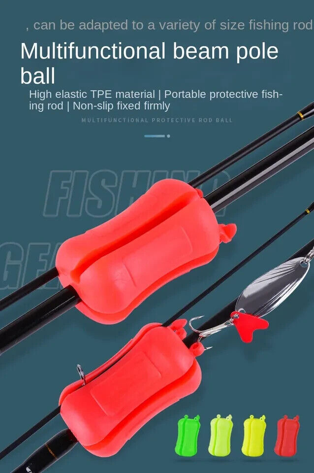 10 PACK! Fishing Rod Fixed Balls