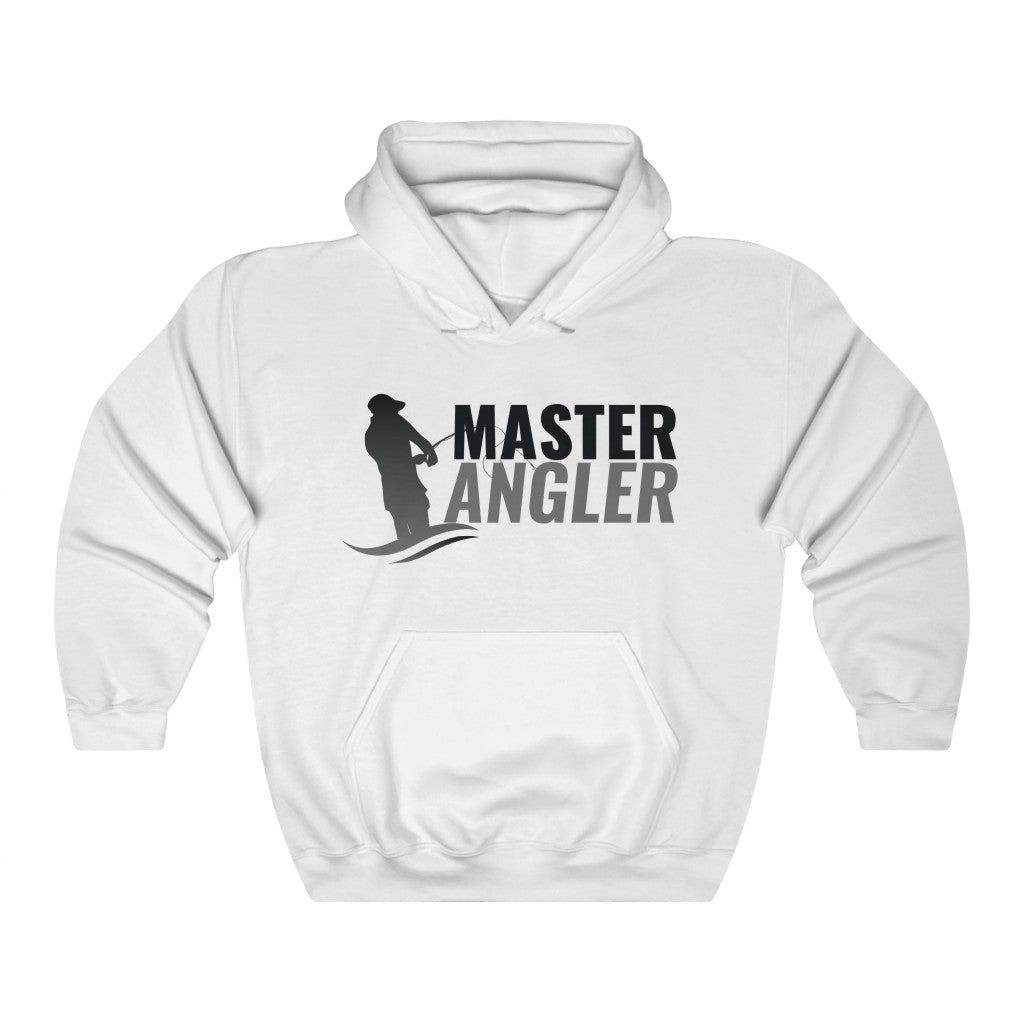 Master Angler Hoodie Black Logo