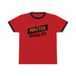 Master Angler Unisex Ringer Tee - Red Slash Logo