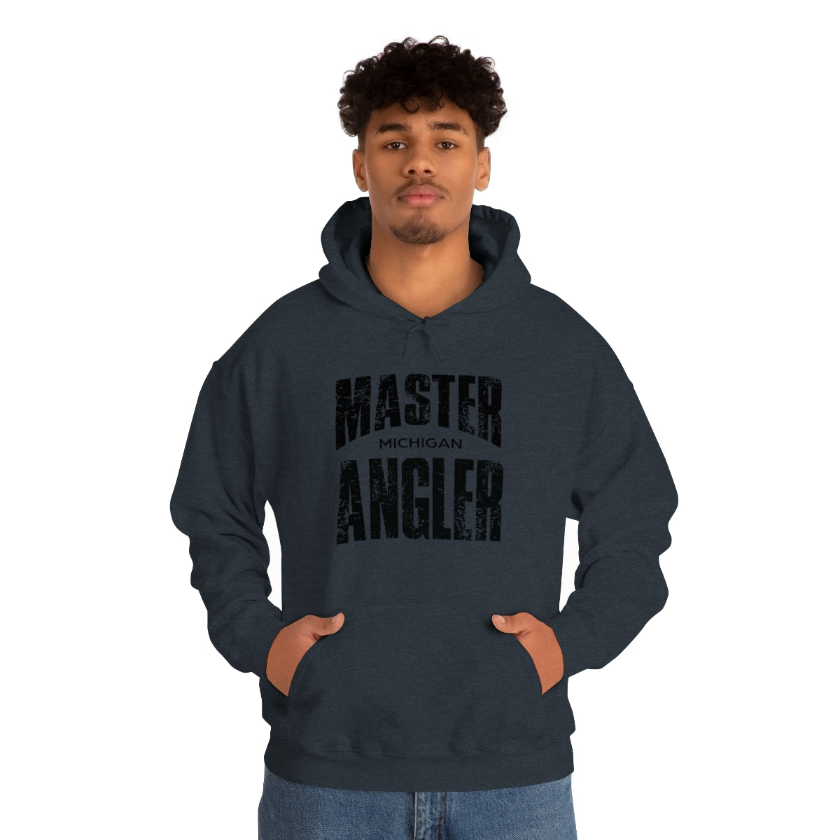 Michigan Master Angler Hoodie Black