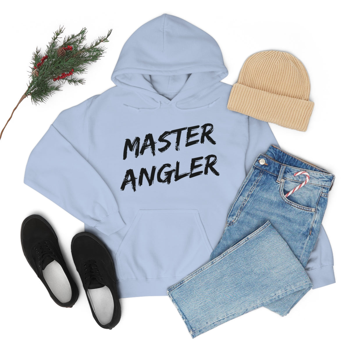 Master Angler Slash Hoodie - Black