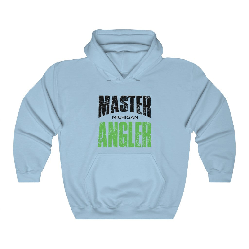 Michigan Master Angler Hoodie Green Sq