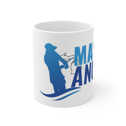 Michigan Master Angler Mug 11oz