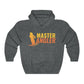 Master Angler Hoodie Orange Logo