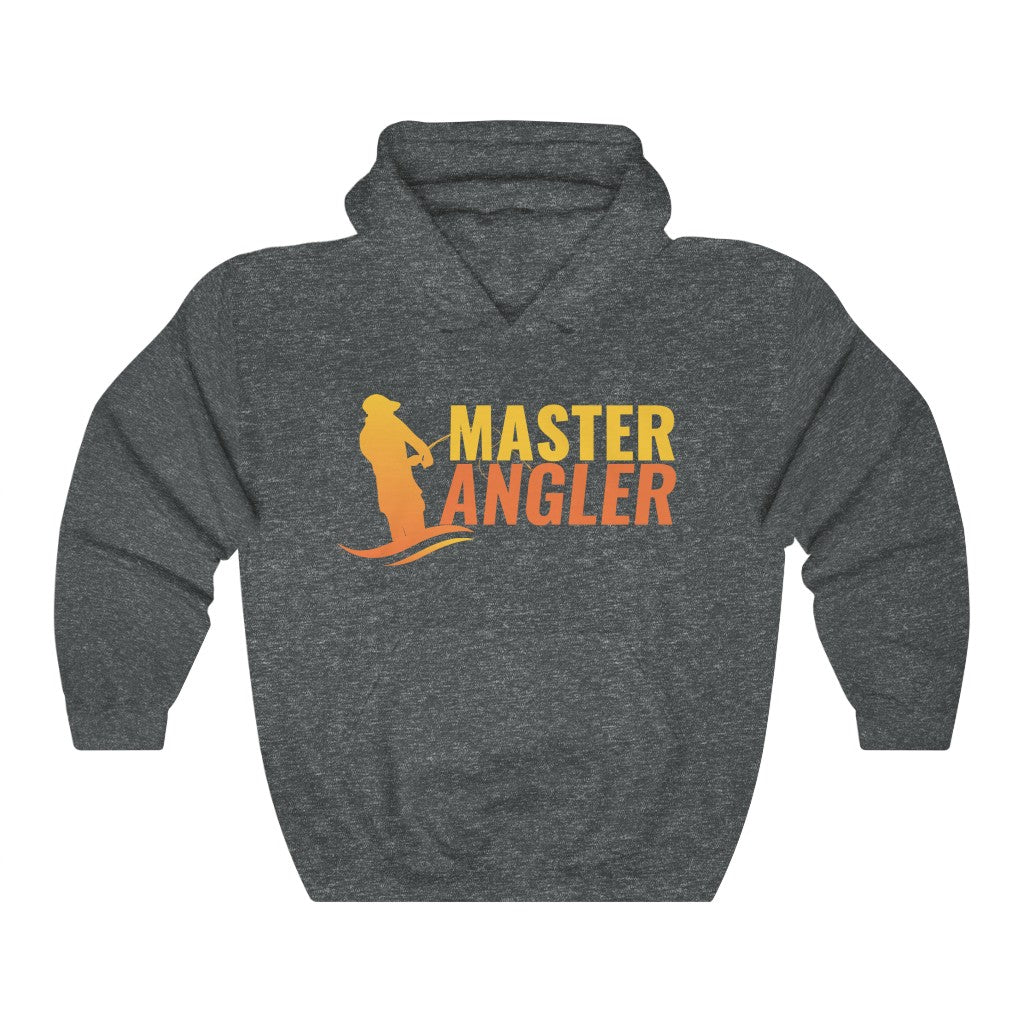 Master Angler Hoodie Orange Logo
