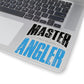 Michigan Master Angler Square Sticker - Blue
