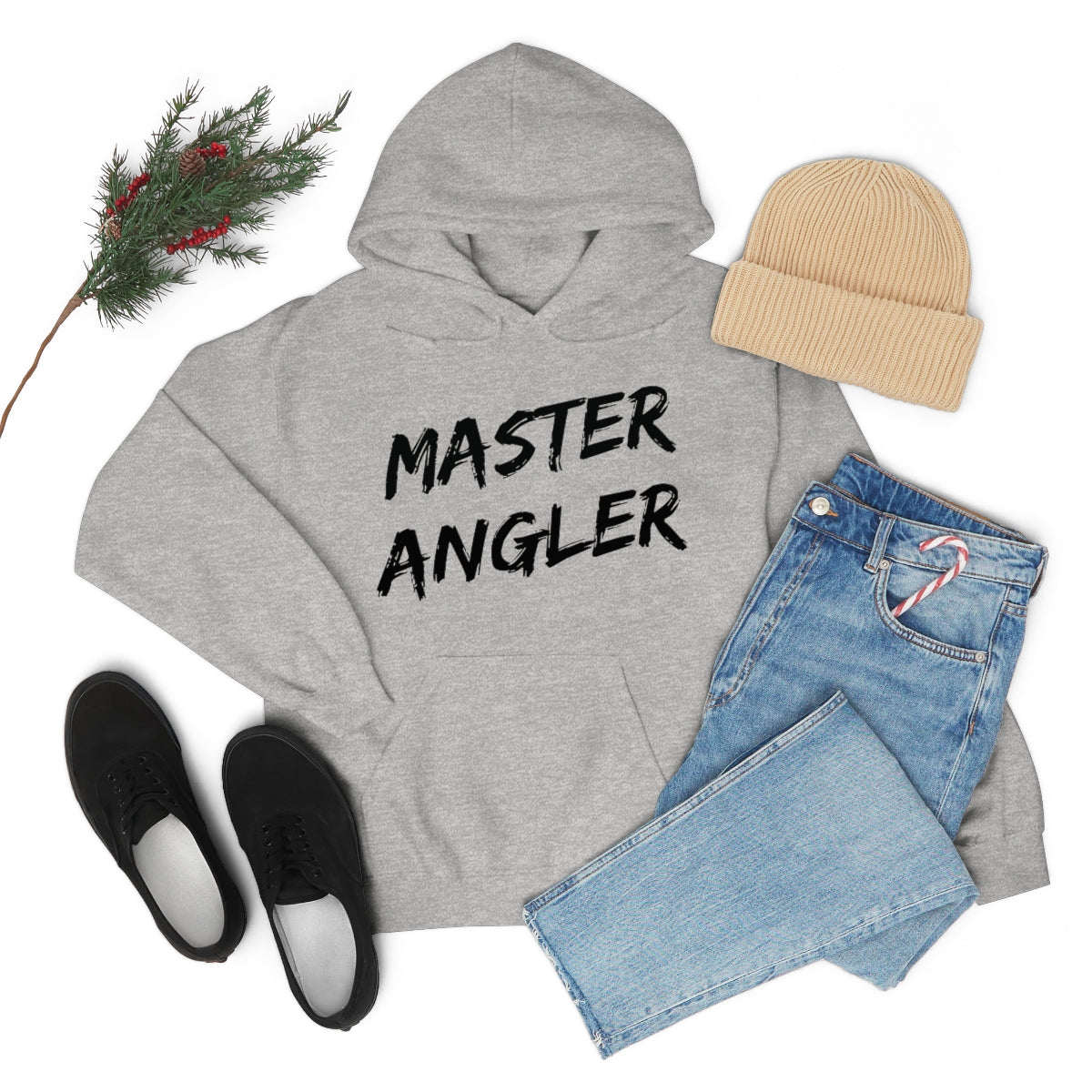 Master Angler Slash Hoodie - Black