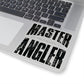 Michigan Master Angler Square Sticker - Black
