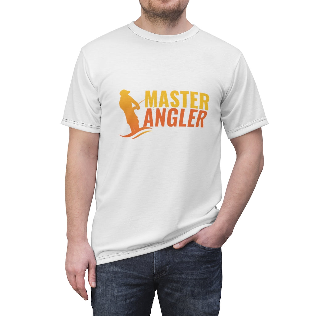 Master Angler Unisex AOP Cut & Sew Tee - Orange