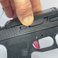Flat Style Handgun Magnet - 37+ Pound Strength! 3 Pack!